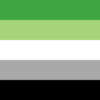 Aromantische vlag - Afbeelding 2