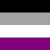 asexual pride vlag