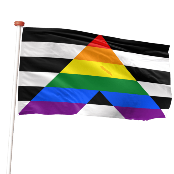 straight ally pride vlag