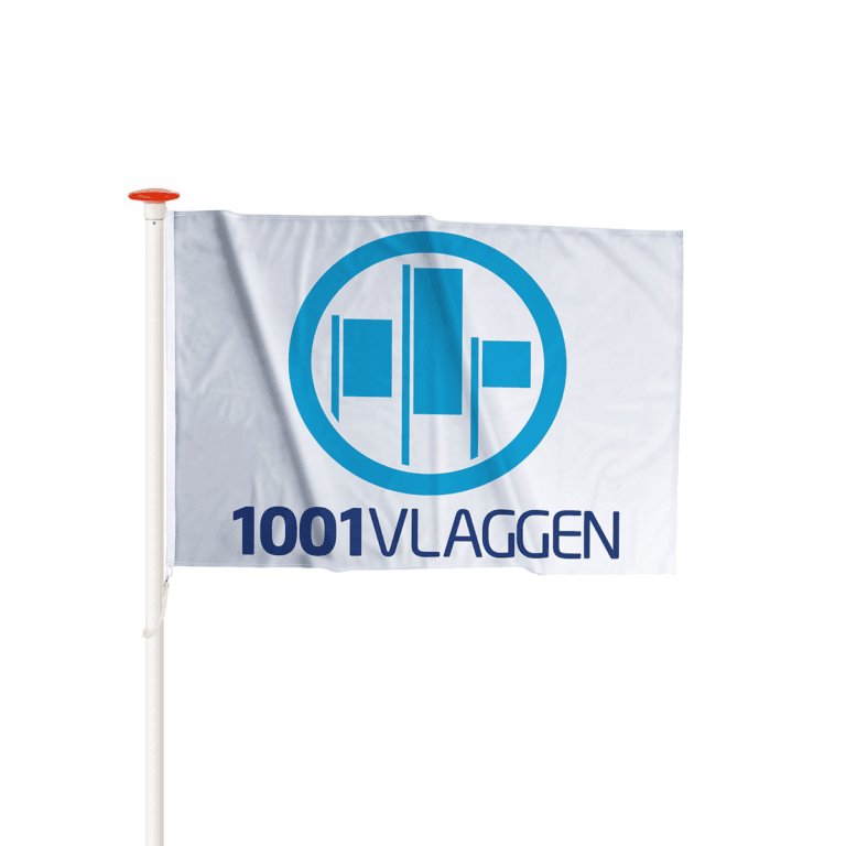 Mastvlag met eigen logo/ontwerp